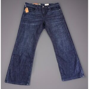 A.X.E.L Slim Boot Stretch Jeans Men's 40x30 Dark Wash Arnav